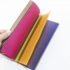 détail pages multicolores