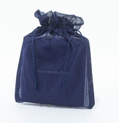 détail Carnet Vous êtes une fleur Bleu