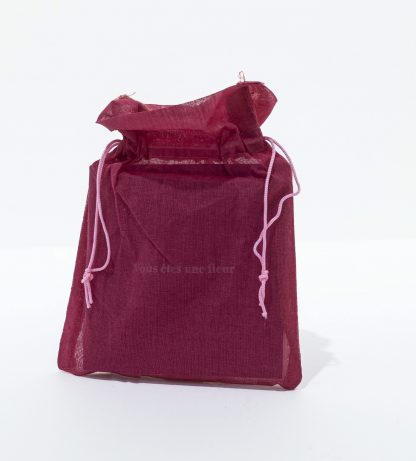 Sachet vous êtes une fleur Fushia